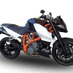 Scarico GPR compatibile con Ktm Superduke 990 - R ( LC8) 2004-2012 - Gpe Ann. Poppy