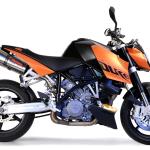 Scarico GPR compatibile con Ktm Superduke 990 - R ( LC8) 2004-2012 - Gpe Ann. titanium