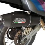 Scarico GPR compatibile con Yamaha Xtz 750 Supertenere 1989-1997 - Furore Nero