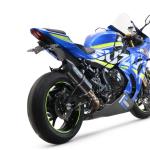 Scarico GPR compatibile con Suzuki Gsx-R 1000 - 1000 R 2017-2020 - Furore Evo4 Nero