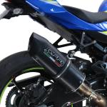 Scarico GPR compatibile con Suzuki Gsx-R 1000 - 1000 R 2017-2020 - Furore Evo4 Nero
