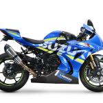 Scarico GPR compatibile con Suzuki Gsx-R 1000 - 1000 R 2017-2020 - GP Evo4 Titanium