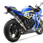 Scarico GPR compatibile con Suzuki Gsx-R 1000 - 1000 R 2021-2025 - M3 Titanium Natural