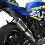 Scarico GPR compatibile con Suzuki Gsx-R 1000 - 1000 R 2017-2020 - M3 Inox 