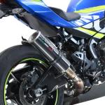 Scarico GPR compatibile con Suzuki Gsx-R 1000 - 1000 R 2021-2025 - M3 Poppy 