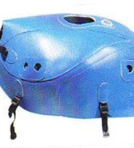 Copriserbatoio azzurro per Kawasaki ZR 750 1999-2001-2002