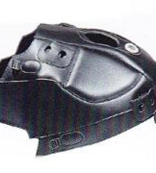 Copriserbatoio nero per ApriliaCaponord 2001-2003