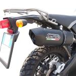 Scarico GPR compatibile con Yamaha Tricker 250 2005-2008 -  Furore Nero -  Scarico omologato -  silenziatore con db killer estraibile e raccordo specifico