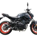 Scarico GPR compatibile con Yamaha R7 2021-2025 - M3 Black Titanium