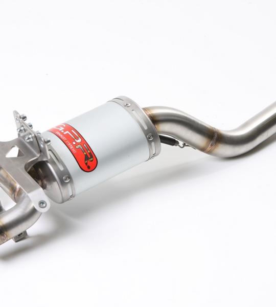 Scarico GPR compatibile con Yamaha Fz6 600-Fazer S1-S2 2004-2013 - Alluminio Ghost