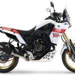 Scarico GPR compatibile con Yamaha Tenere 700 2019-2020 - Furore Evo4 Nero