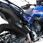 Scarico GPR compatibile con Yamaha Tenere 700 2024-2025 - Furore-X Titanio Nero