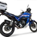 Scarico GPR compatibile con Yamaha Tenere 700 2021-2024 - Hyper Sonic Black Titanium