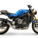 Scarico GPR compatibile con Yamaha XSR900 2022-2024 - M3 Black Titanium