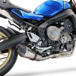 Scarico GPR compatibile con Yamaha XSR900 2022-2024 - Gpe Ann. titanium