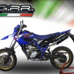 Scarico GPR compatibile con Yamaha Wr 125 R 2009-2011 - Furore Nero