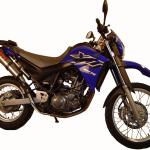Scarico GPR compatibile con Yamaha Xt 660 X-R  2004-2014 -  Gpe Ann. titanium -  Coppia di terminali di scarico omologati -  forniti con db killer removibili e raccordi specifici