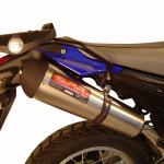 Scarico GPR compatibile con Yamaha Xt 660 X-R  2004-2014 -  Gpe Ann. titanium -  Coppia di terminali di scarico omologati -  forniti con db killer removibili e raccordi specifici
