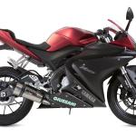 Scarico GPR compatibile con Yamaha Yzf-R 125 2017-2018 - GP Evo4 Titanium