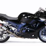 Scarico GPR compatibile con Kawasaki Zzr 1400 2006-2007 - Gpe Ann. titanium