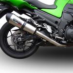 Scarico GPR compatibile con Kawasaki Zzr 1400 2012-2016 - Gpe Ann. titanium