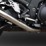 Scarico GPR compatibile con Kawasaki Zzr 1400 2012-2016 - Gpe Ann. titanium