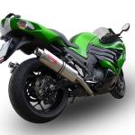 Scarico GPR compatibile con Kawasaki Zzr 1400 2012-2016 - Trioval